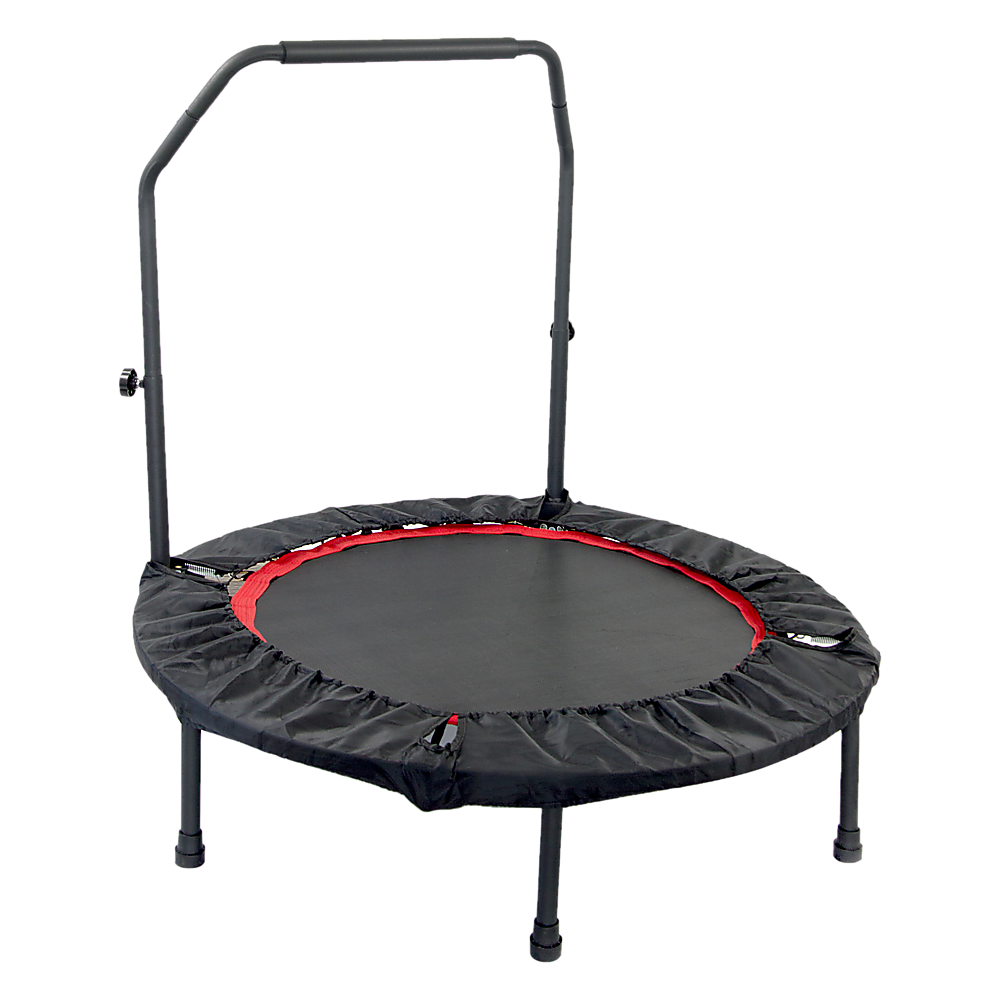 Mini Trampoline With Handle Rail